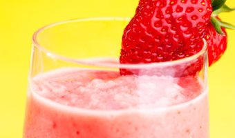 Refreshing Spring Strawberry Slushy | Anne's Health Place